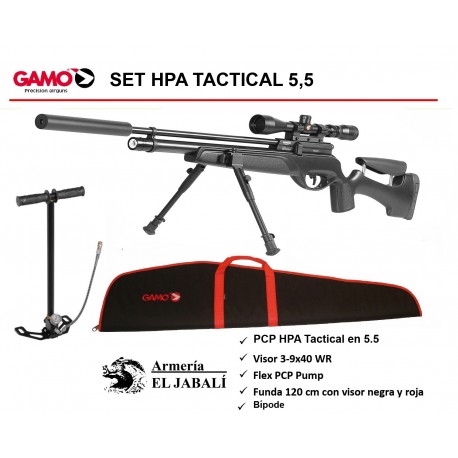 Pack Gamo HPA Tactical en 5,5 PCP