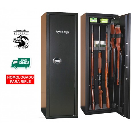 ARMERO INFAC SKP10 ARMAS LARGAS CON VISOR HOMOLOGADO