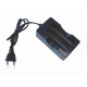 CARGADOR PARA 2 BATERIAS 18650 3,7 V