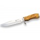 CUCHILLO DE CAZA PUÑO DE OLIVO 17 CM - CO37