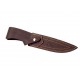 CUCHILLO DE CAZA PUÑO DE OLIVO 17 CM - CO37