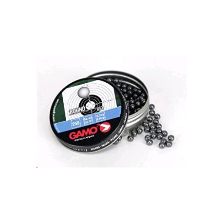 BALINES GAMO ROUND BOLA 5,5 (250 UNI)