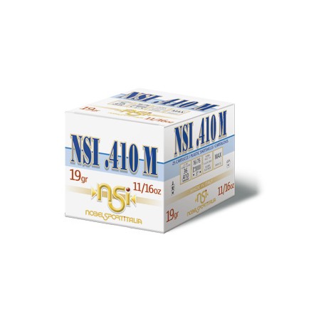 CARTUCHOS NSI CAL. 410 - 19 GR