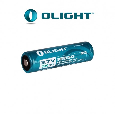 PILA RECARGABLE 18650 3200 mAh con PCB OLIGHT