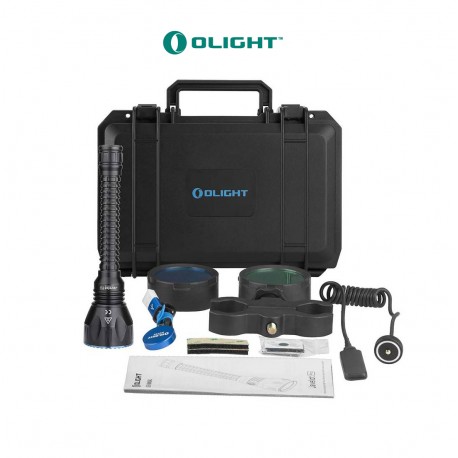 LINTERNA OLIGHT JAVELOT TURBO 2 2500 KIT CAZA RECARGABLE