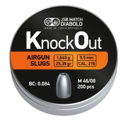 BALINES JSB KO SLUG MK2 5,5 (250 UNI)