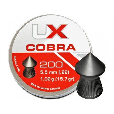 BALINES UMAREX COBRA 5.5 (200 UNI)
