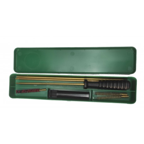 KIT LIMPIEZA CARABINAS 5,5 / 22 LR ESTUCHE VERDE
