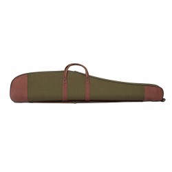 Funda Acolchada rifle con visor lona verde 125 cm