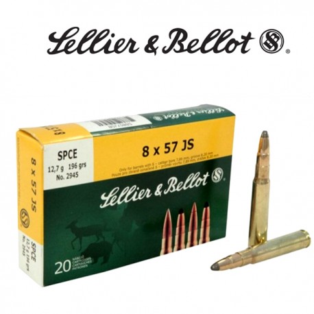 BALA Sellier & Bellot 8X57 JS 196gr SPCE